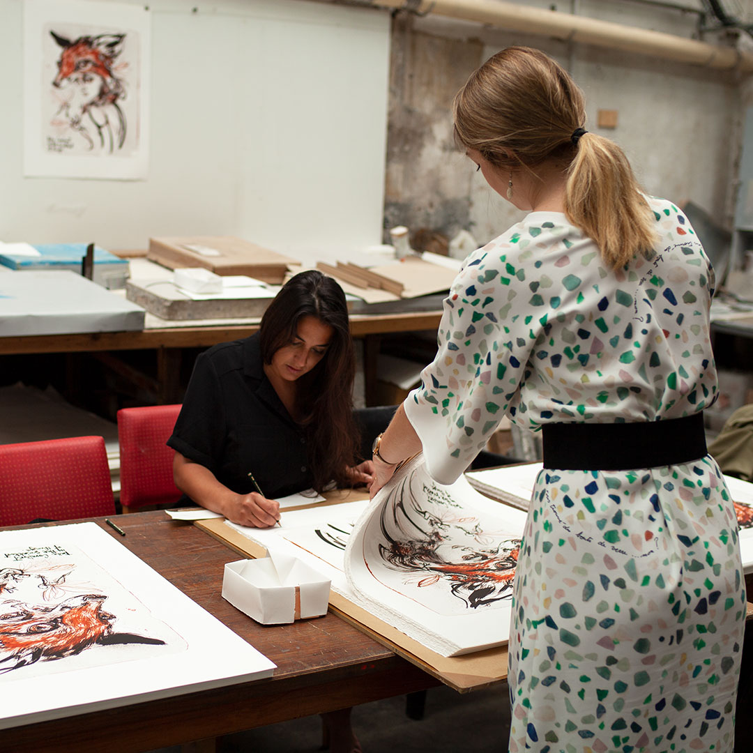 SAINER SIGNED ART PRINT