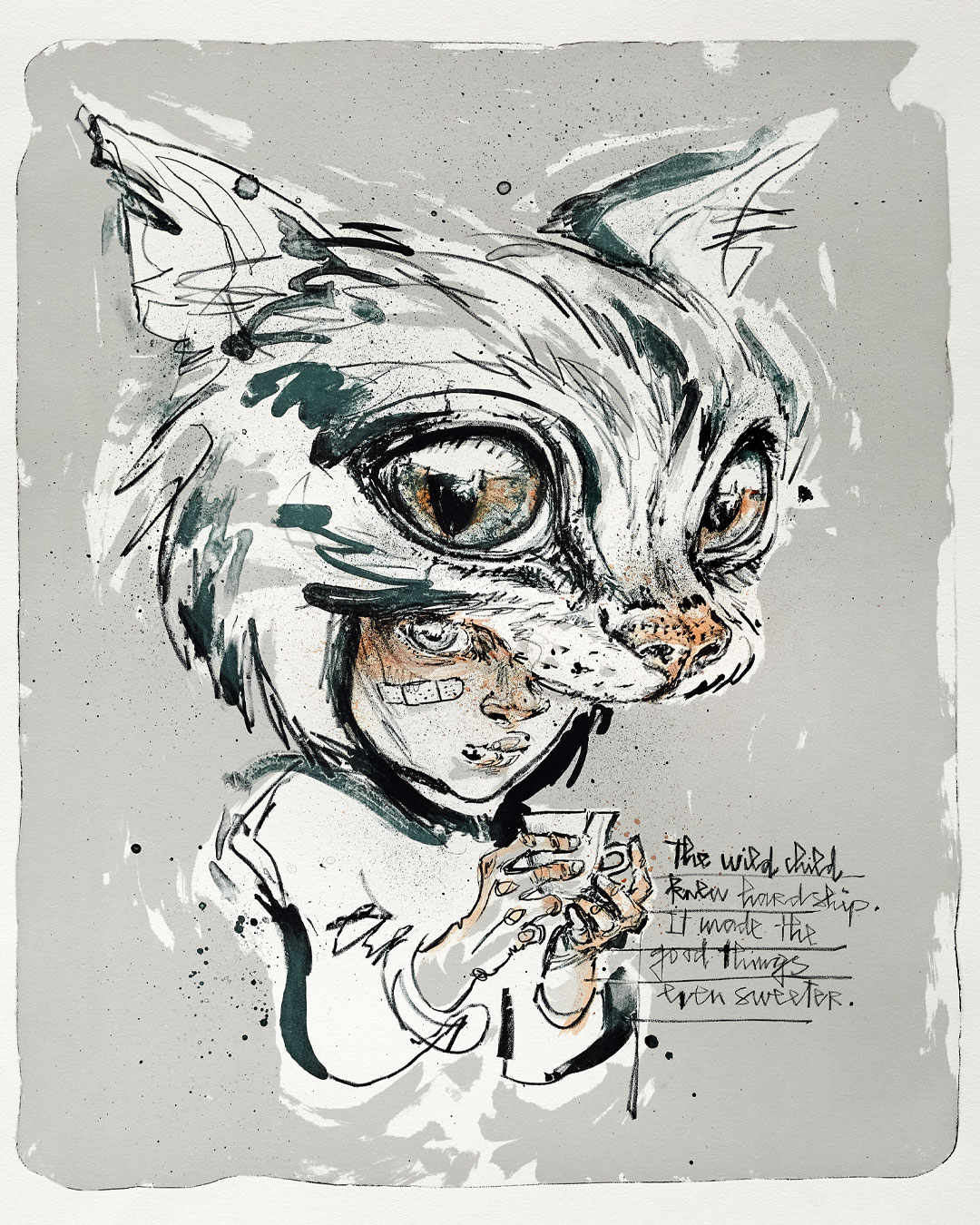 HERAKUT SIGNED ART PRINT